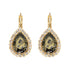 Komplekts "Debesu Piliens (Gold Patina)" ar Swarovski™ kristāliem